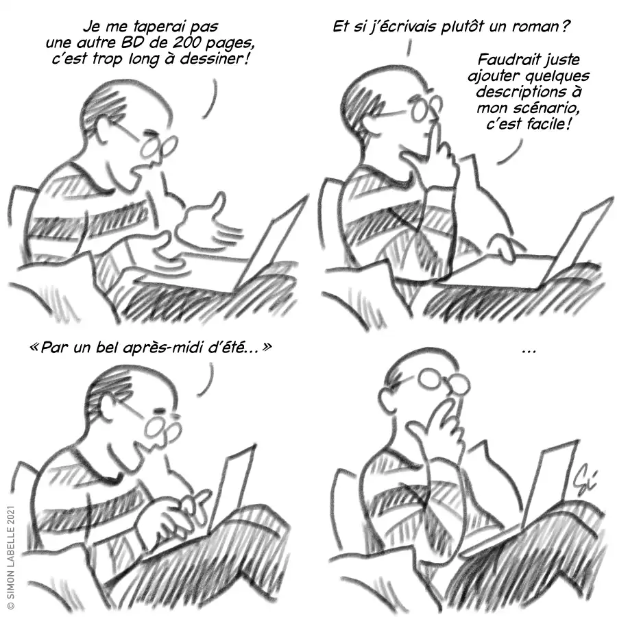 La tentation romanesque 2 · Simon Labelle