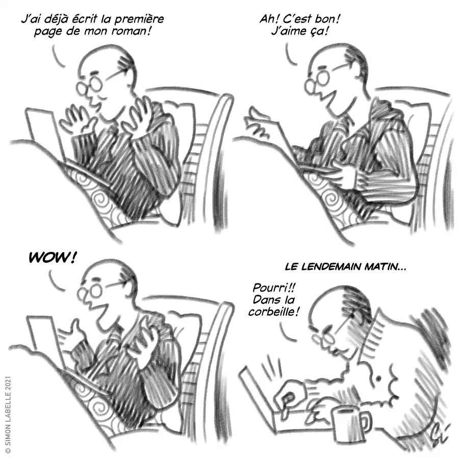 La tentation romanesque 4 · Simon Labelle